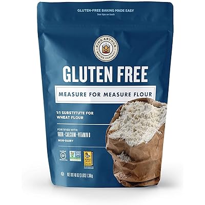 Measure for Measure Flour, Certified Gluten-Free, Non-GMO Project Verified, Certified Kosher, 3 Pounds (Packaging May Vary)