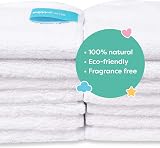 Little Gubbins 20 x 20cm Cotton Terry Baby Wipes Pack 20 view 3