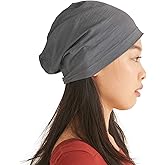 CHARM Mens Light Weight Summer Beanie - Womens Slouchy Beanie Knit Cotton Chemo Hat
