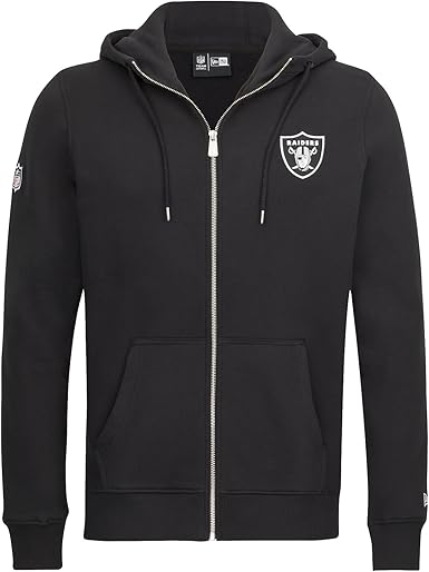 raiders zip hoodie