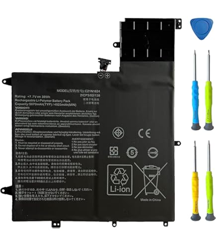 Amazon.com: ASODI C21N1624 Laptop Battery Compatible with Asus
