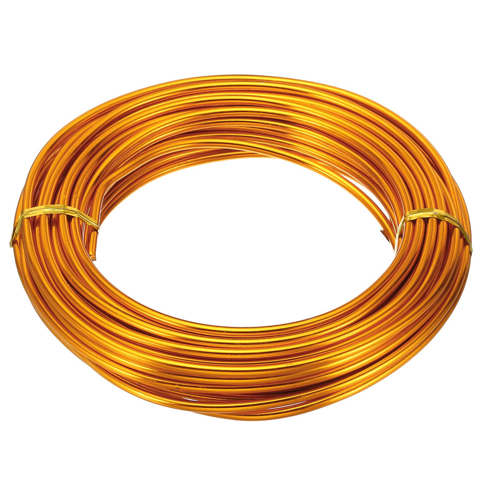 PATIKIL 10m Aluminum Wire, 1pcs Jewelry Wire Aluminum Craft Wire 3mm 9 Gauge Wire Metal for Jewelry Making Beading Crafting Pendants Art, Gold