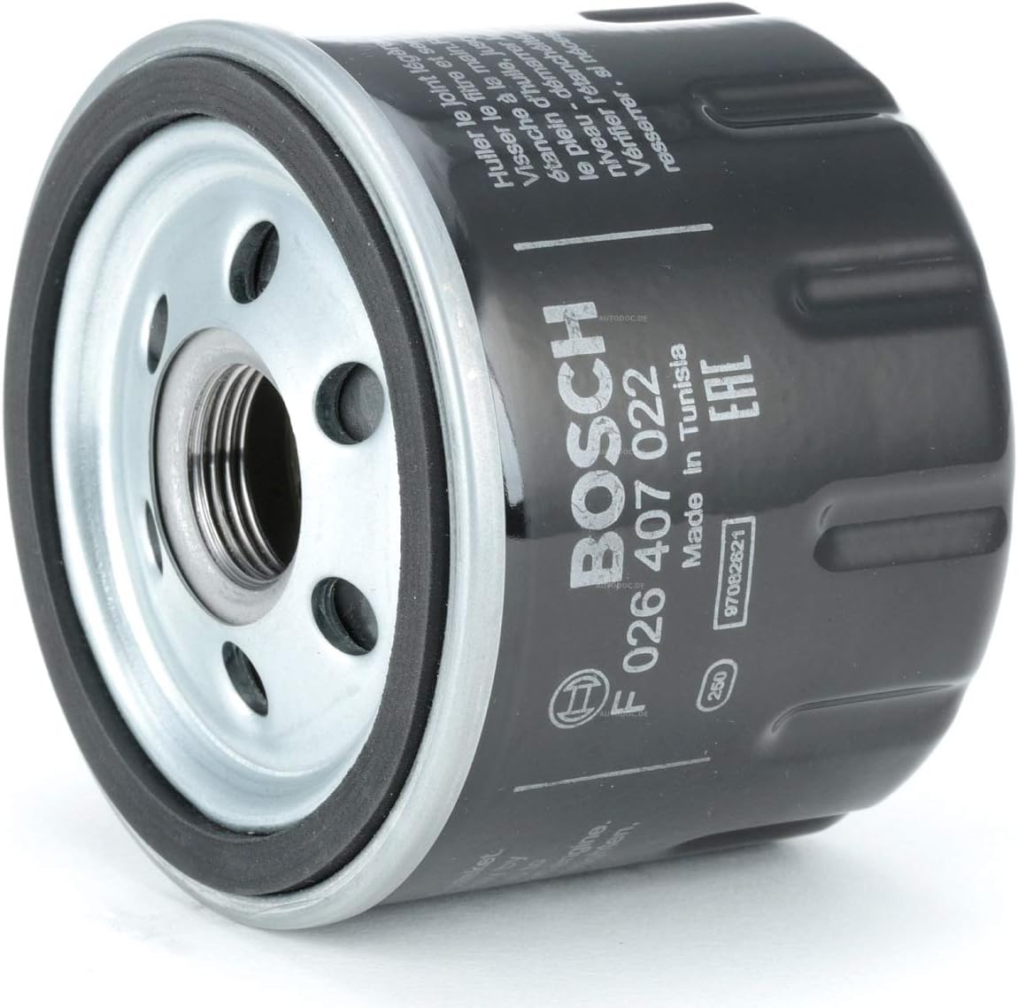 Bosch P7022 Car Oil Filter - Separates Soot and Metal Particles from Engine Oil - Provides Reliable Engine Lubrication