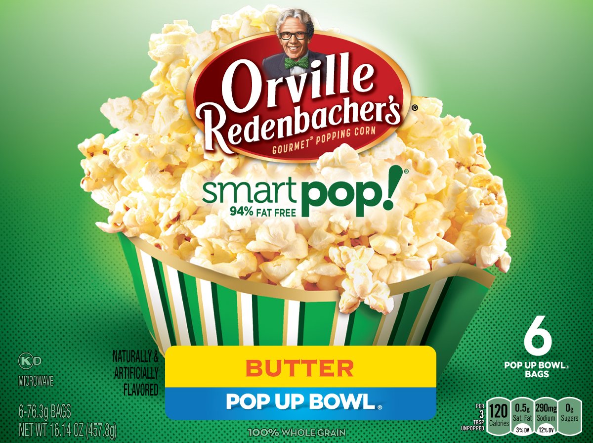 Orville Redenbacher's PopUp Bowl Smart Pop Butter