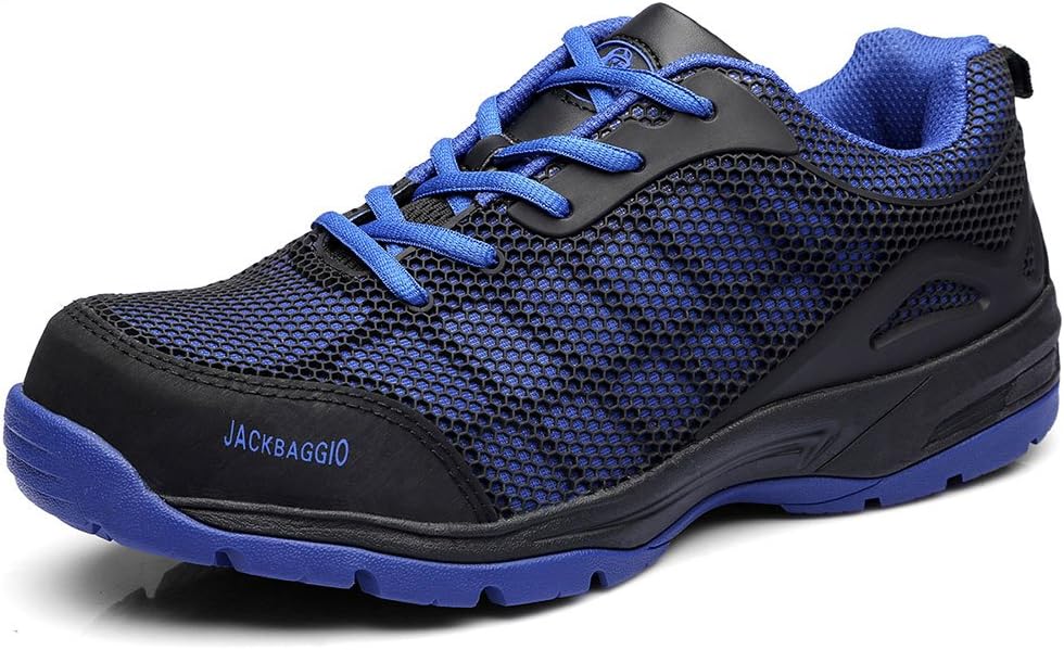 Work Shoes for Men's/Woman Sport Steel Toe Breathable Mesh Lightweight Safety Shoes European Standard Steel Head
