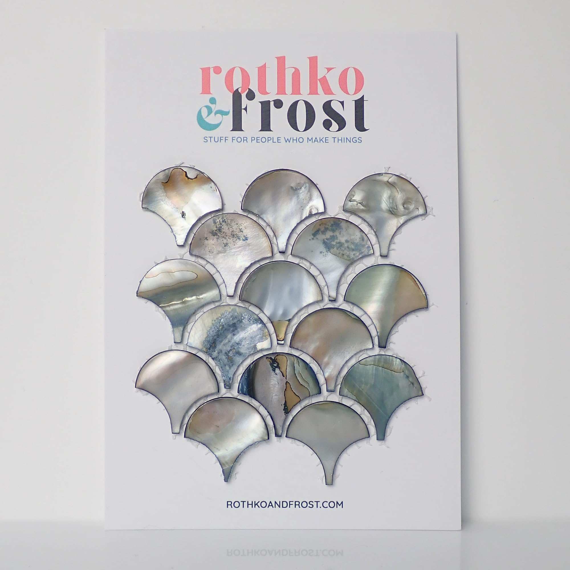 Incudo White Mother of Pearl Square Mosaic Tiles - 305x305mm, Pack of 4, Mesh Backing