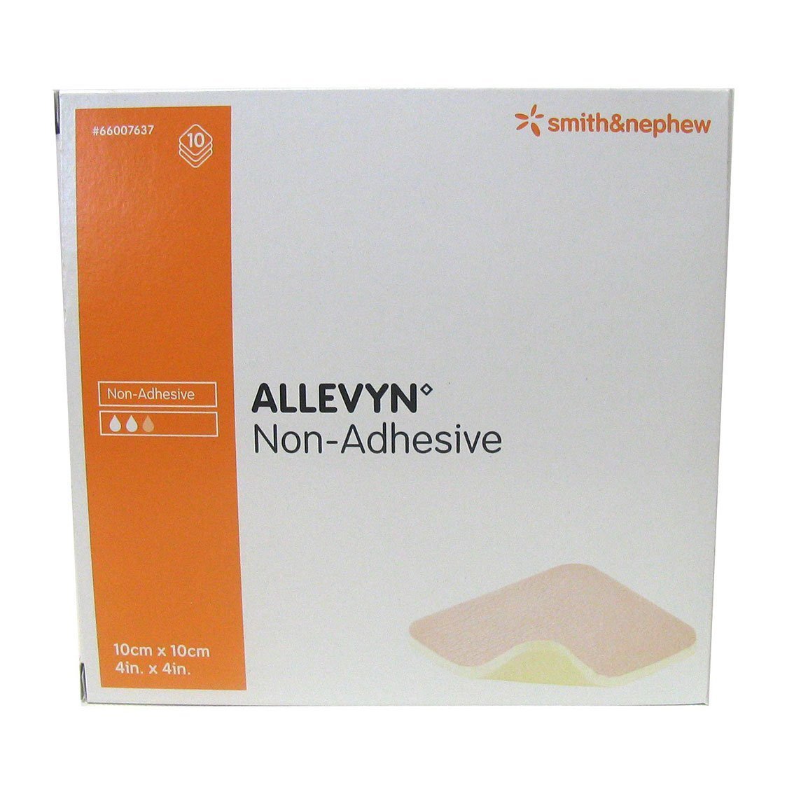 Allevyn Non-Adhesive Dressing 10 Pack (Size: 5cm x 5cm)
