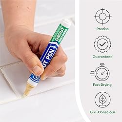 Grout Pen Cream Tile Paint Marker: Waterproof Grout