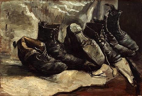 sapatos de van gogh