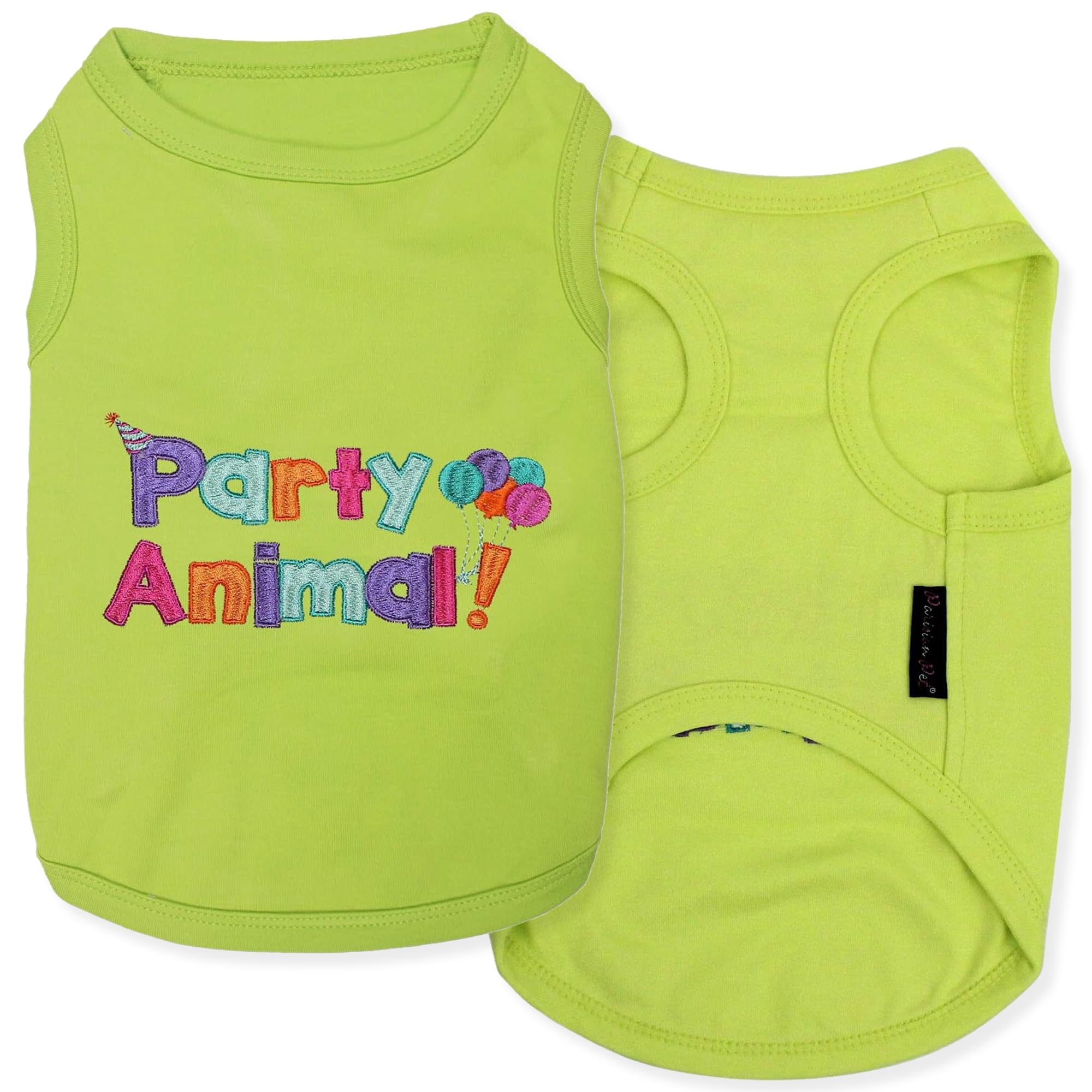 Parisian Pet Party Animal T-Shirt, Medium