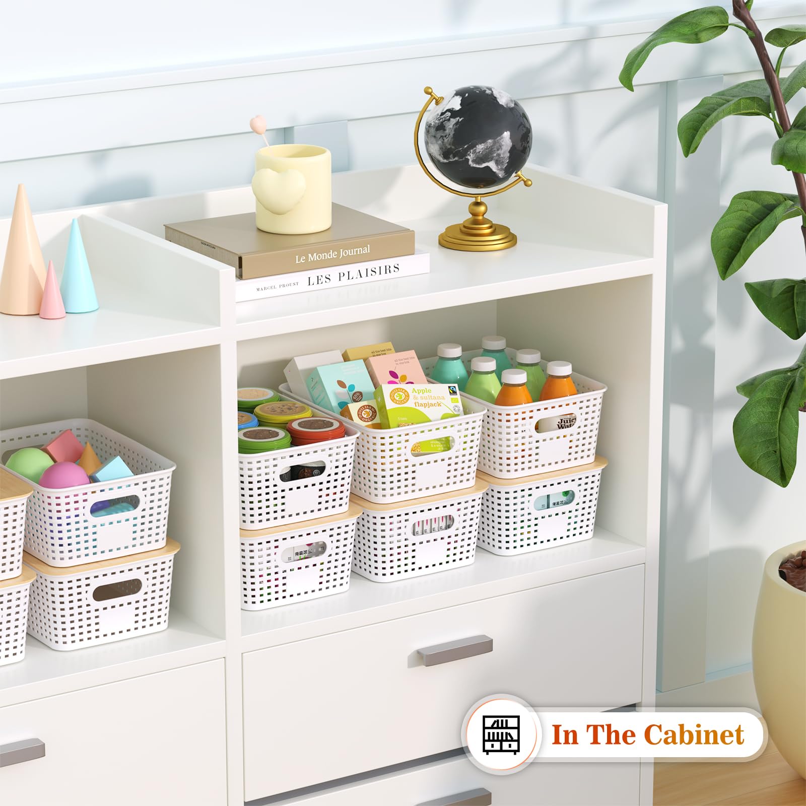Plastic Storage Baskets