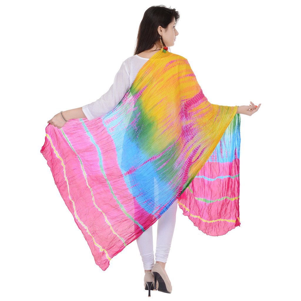 veera paridhaan women's printed dupatta, free size (multicolour, vp00057)