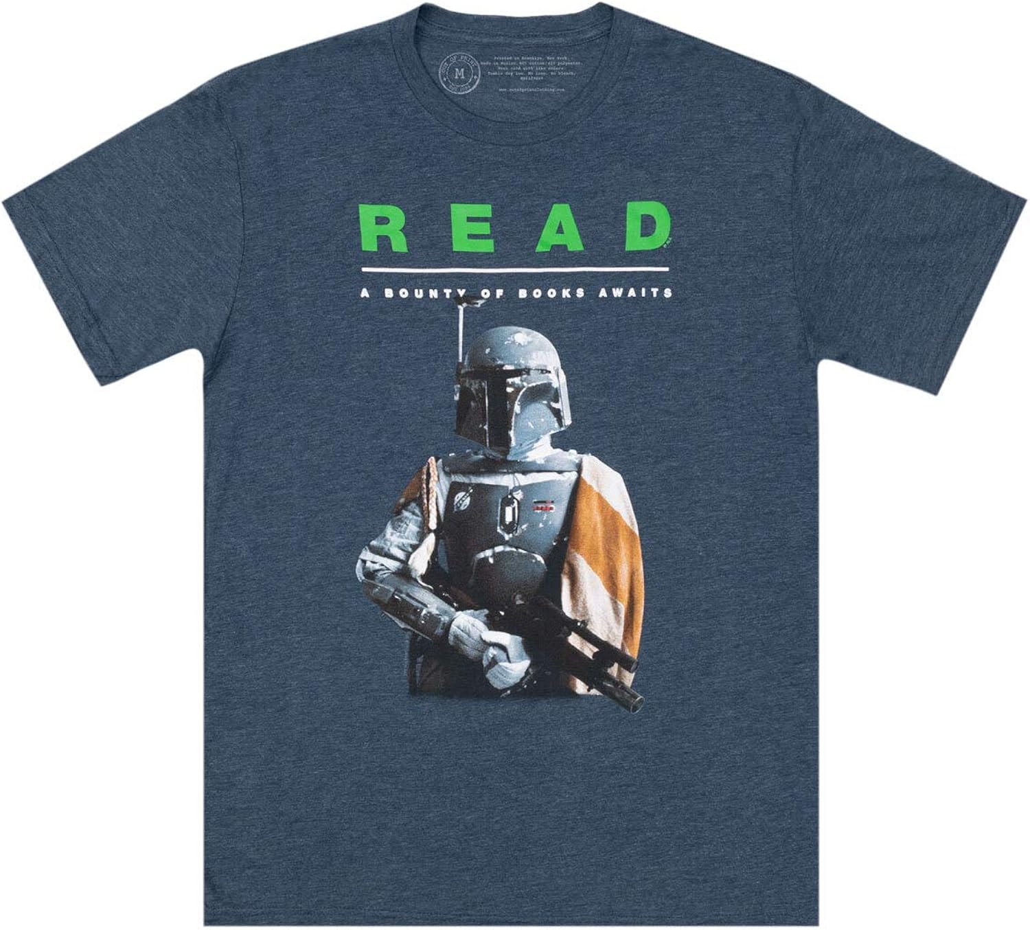 Out of Print Unisex/Men's Science Fiction and Fantasy Book-Themed Tee T-Shirt