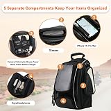 Dracarys Magnetic Motorcycle Tank Bag Waterproof Oxford Black Universal view 6