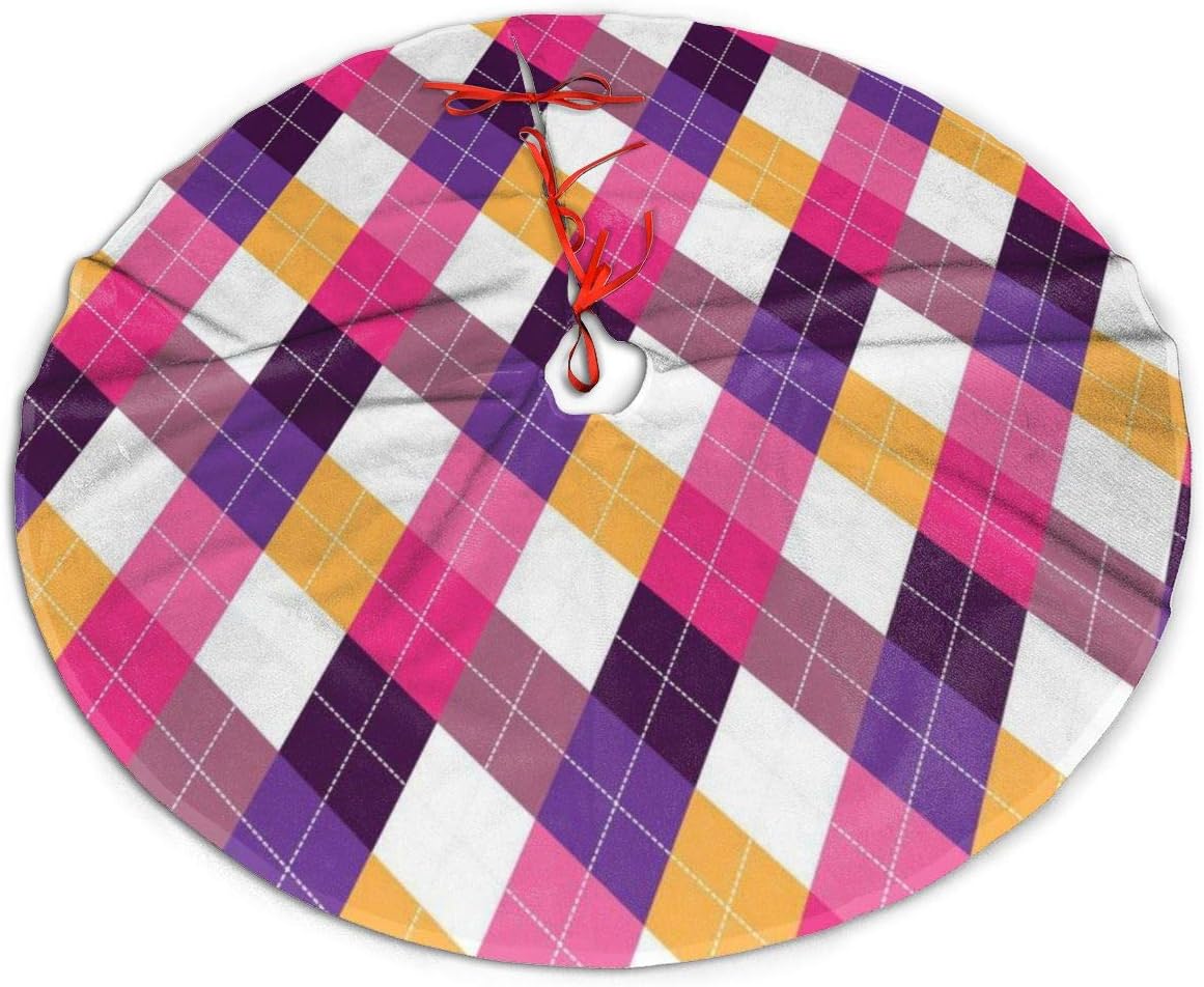 pink and violet christmas dress