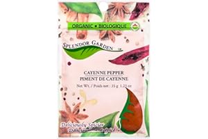 Splendor Garden Organic Cayenne Pepper - 35 g