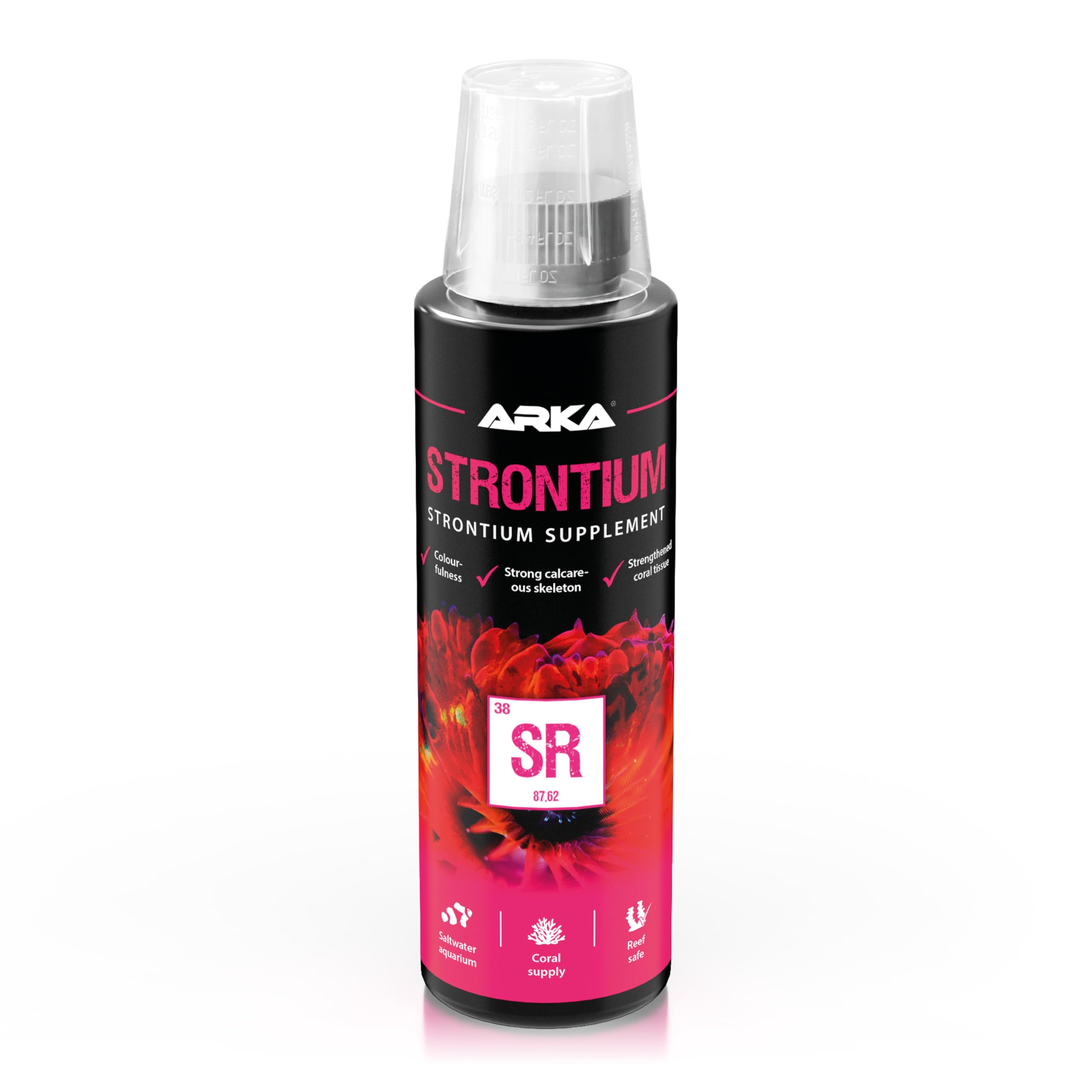 ARKA - Strontium 9051M Strontium Additive for Any Sea Water Aquarium, M