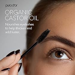 PURA D'OR 4 Oz ORGANIC Castor Oil - 100% Pure USDA