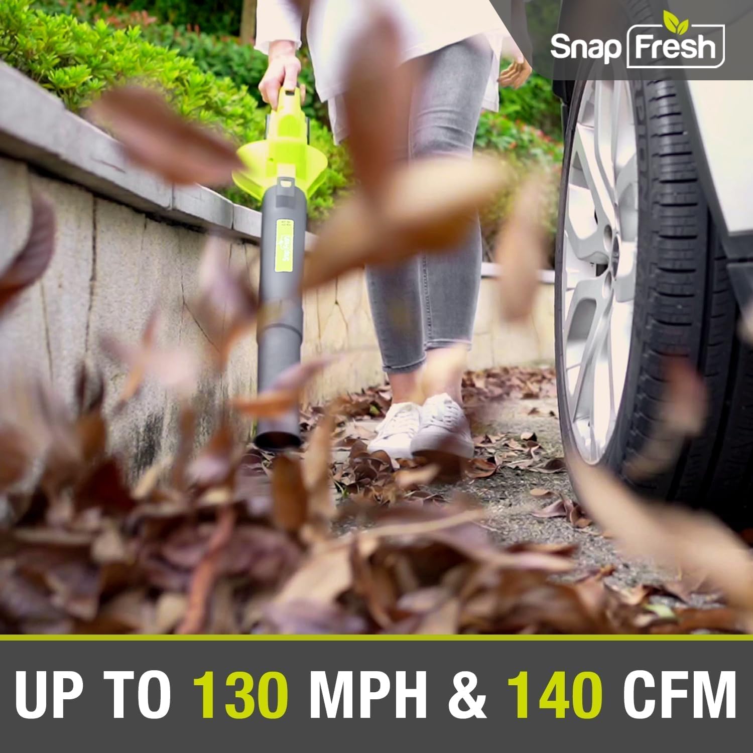 SnapFresh Cordless Leaf Blower