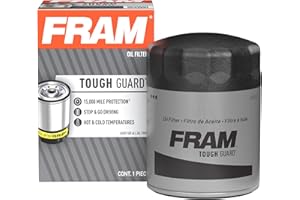 FRAM Tough Guard TG7317 15K Mile Change Automotive Replacement Interval Spin-On Engine Oil Filter for Select Vehicle Model Years, Superior Vehicle Engine Protection Oil Filter