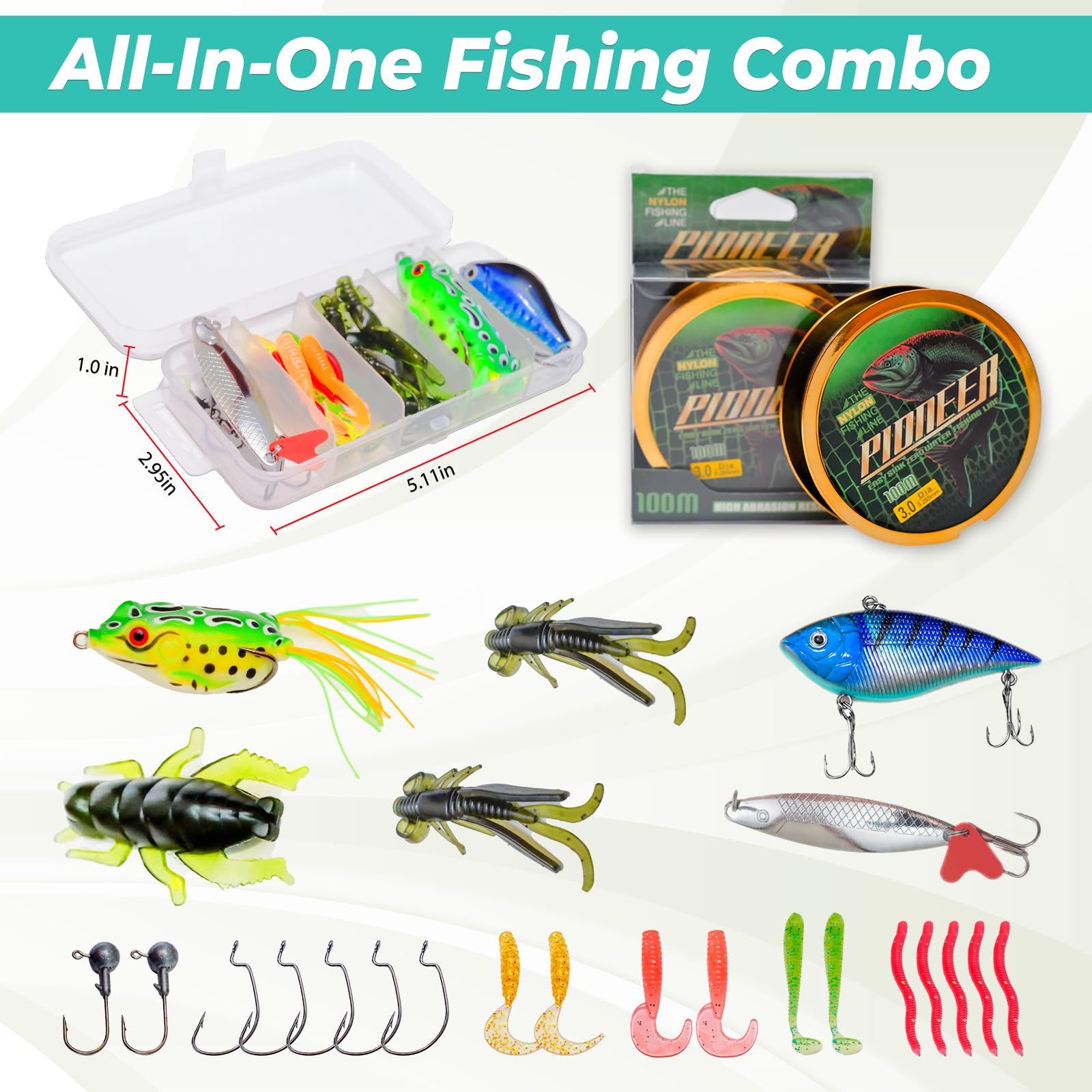 Fishing Rods and Reels Combo - 2PCS 5.9FT 6.89FT Telescopic Carbon Fiber Travel Pole Collapsible Spinning Reels with Carrier Bag, Lures Kit for Freshwater Sea Saltwater Fishing Gear