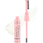 essence Brow Lift &amp; Freeze Glue, 18h Hold Eyebrow Gel (01 | Clear Control) | Fluffy Flake Free Finish, Lamination Look, Spoolie Comb and Brush Applicator, Vegan, Cruelty Free, Paraben Free, 0.23 fl oz