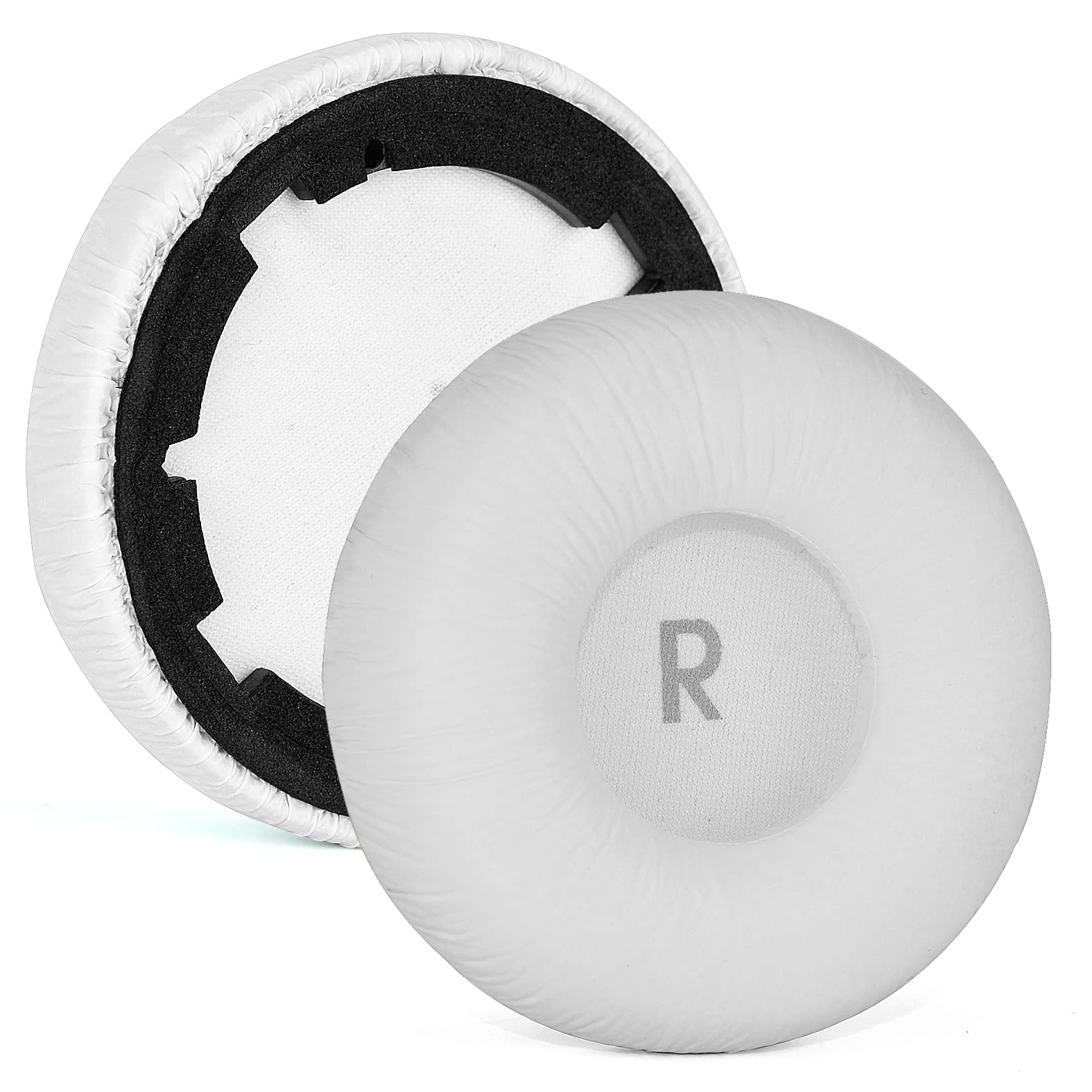 Tune 600 Ear Pads - defean Replacement Ear Cushion Compatible with JBL tune600 btnc Tune 600 BT NC T600 Headphones (White)