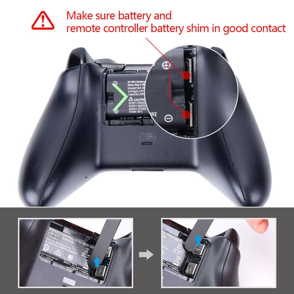 elite controller rechargeable battery