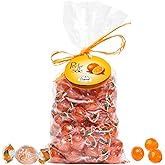 Perle di Sole Orange Hard Candy Made in Italy - Italian Hard Candy Individually Wrapped - Sour Citrus Candies - Orange Drops (17.6 oz | 500 g)