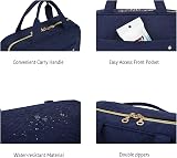 BAGSMART Large Hanging Toiletry Bag Dark Blue 32x23x10.5 cm Organizer view 6