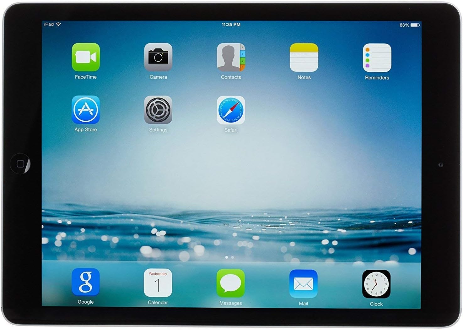 Apple iPad 9.7inch with WiFi 32GB- Space Gray (2017 Model) (Renewed) : Computers & Accessories