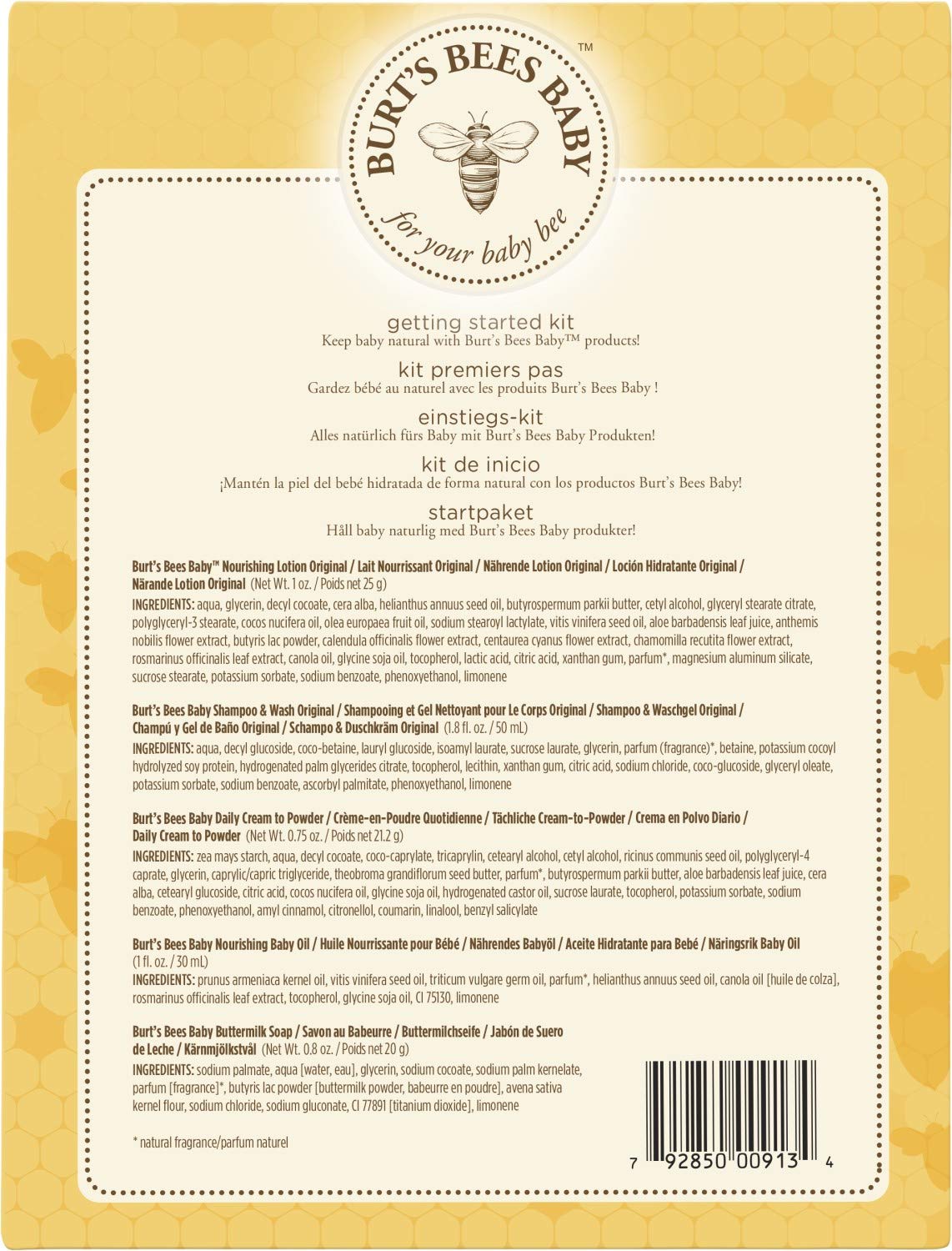 burt's bees getting started kit