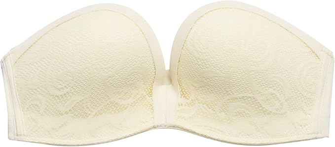 Amazon Co Jp C Princess ストラップレス ブラ ノンワイヤー ブラジャー 盛りブラ ドレスインナー レディース レース ベアトップ バストアップ 肩ひもなし ベージュ 70c 服 ファッション小物 Amazon Co Jp C Princess ストラップレス ブラ ノンワイヤー ブラジャー 盛りブラ ドレスインナー レディース レース ベアトップ バストアップ 肩ひもなし ベージュ 70c 服 ファッション小物