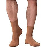 Madore 100% Merino Wool Brown Socks for Men - Australia Mens Womens Tan Ski Warm Cold Outdoor Hiking Outfit
