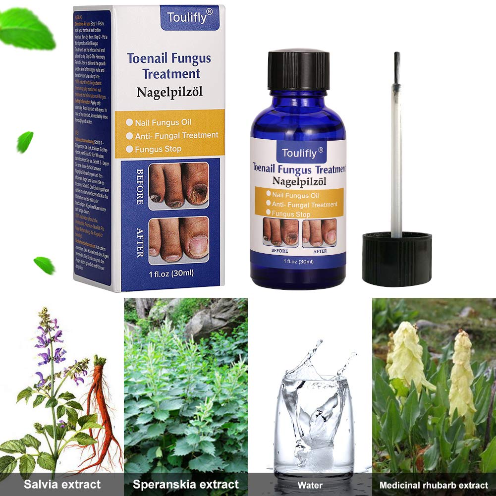 Nail Repair, Nail Solution, Natural Nail Treatment, Effective Against Nail Infection Restores Discolored & Damaged Nails : Beauty