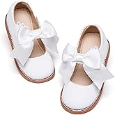Otter MOMO Toddler Little Girls Oxford Shoes Mary Jane Flat T-Strap School Uniform Party Dress Shoes