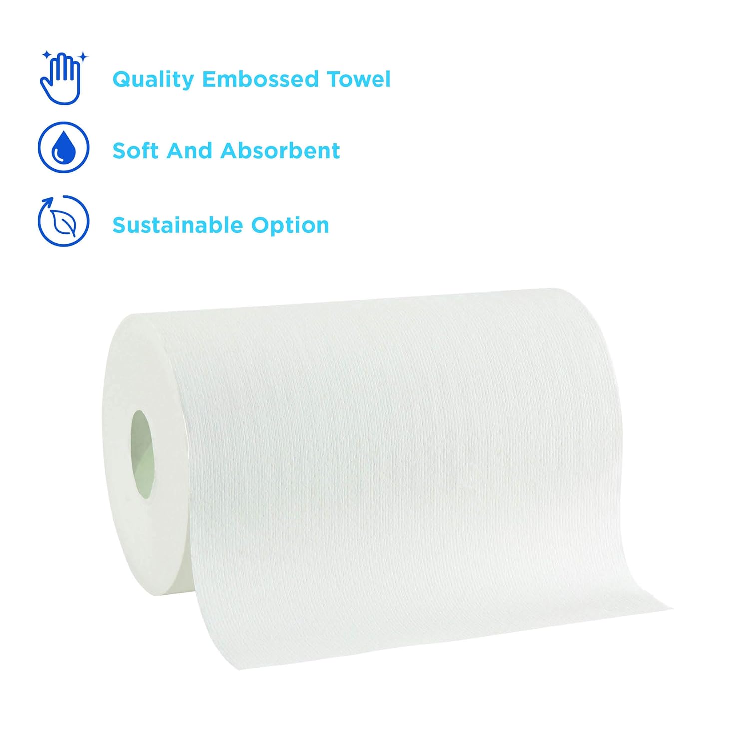 Pacific Blue Ultra 9” Paper Towel Roll (Previously Branded SofPull) by GP PRO (Georgia-Pacific), White, 26610, 400 Feet Per Roll, 6 Rolls Per Case: Industrial & Scientific