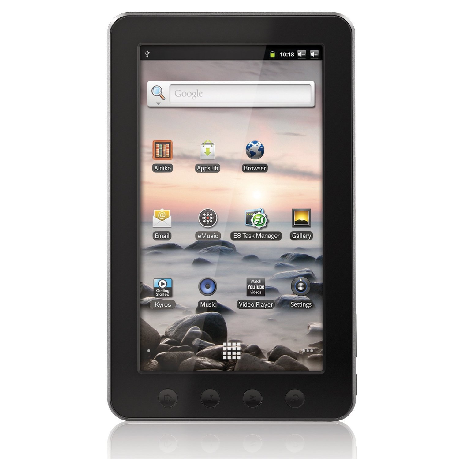 Coby Kyros 7-InchÂ Android 2.3 4 GB Internet Touchscreen Tablet - MID7012-4G (Black) by Coby