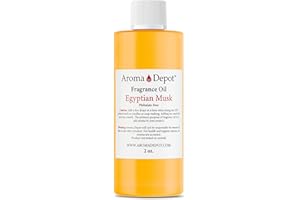 Aroma Depot Egyptian Musk Perfume/Body Oil (7 Sizes) Our Interpretation, Premium Quality Uncut Fragrance Oil Musk scent (2 Ounce Plastic Bottle (60ml))