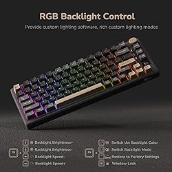 RK ROYAL KLUDGE M75 Wireless Mechanical Keyboard