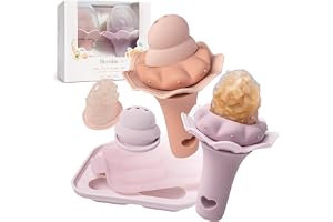 Moonkie Baby Fruit Feeder for Self-Feeding: Controlled Flow Design for Safe First Foods - BPA Free Silicone Food Feeder with Freezer Tray for Cooling Comfort - Baby Shower Gifts 4M+ - 2 Pack