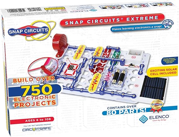 electronic project snap on kit
