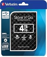 Verbatim Store n Go 4TB Portable External Hard Drive USB 3.0 Black 4800Mbit s view 6