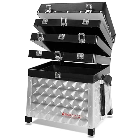 Arapaima Fishing Equipment Tackle Seat Box 4 Drawer Fishing