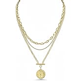 Layering Necklaces for Women, Gold Pendant Necklace for Women, Gold Necklaces for Women Trendy, Dainty Necklace for Women, 18k Gold Necklace, Gold Layered Necklaces for Women, Gold Jewelry Sets for Women, Costume Jewelry for Women, Gold Medallion Necklace for Women by SNGIA, Gold Coin Necklace for Women, Gold Compass Necklace, Beach Necklace for Women, Charm Necklace, Goddess Accessories
