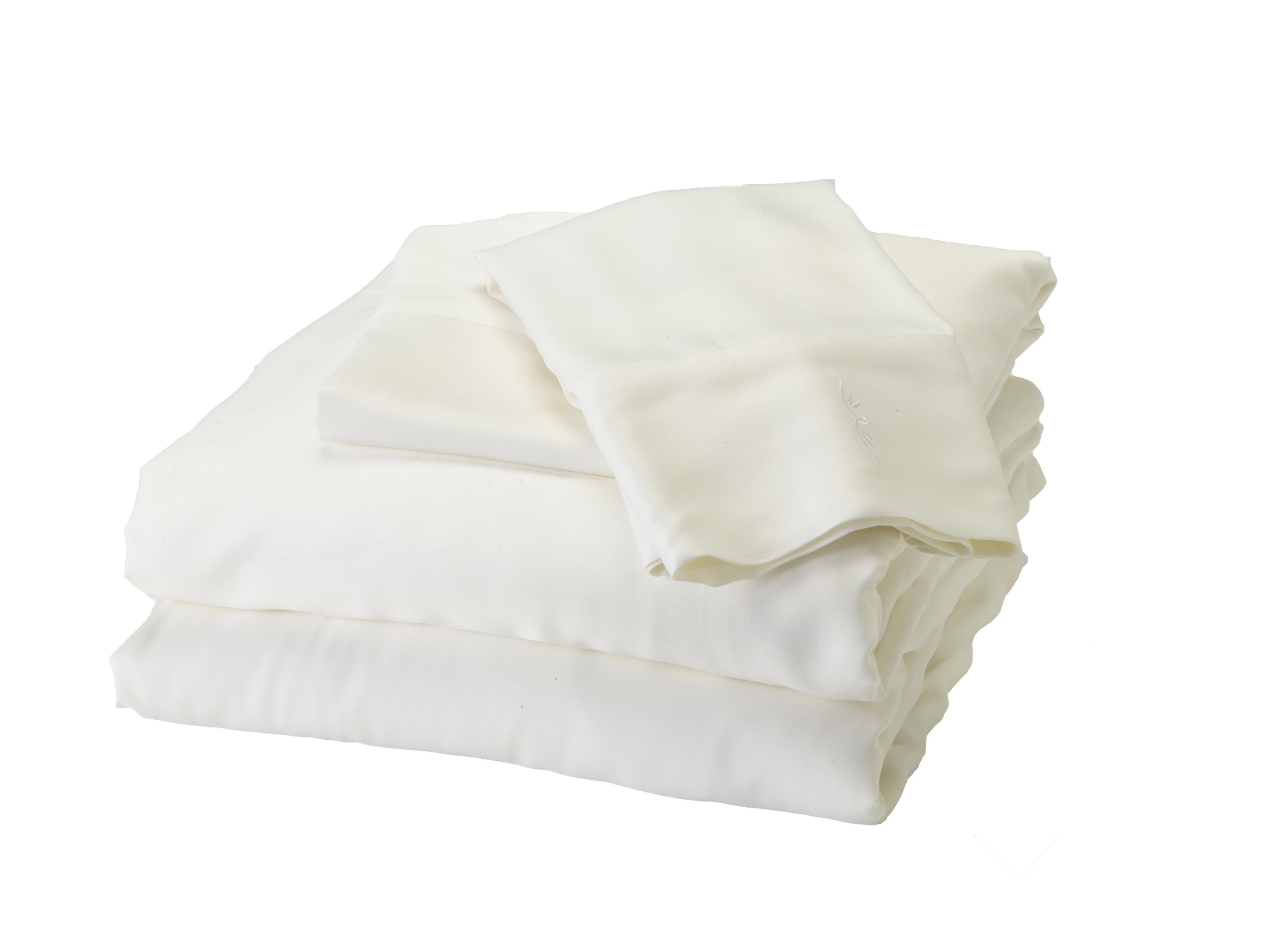 BedVoyage Rayon Viscose Bamboo Sheet Set, White - Cal King