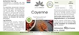 Herba Direkt Cayenne Pepper Capsules 60 Vegan Capsaicin - German Quality view 7