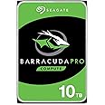 Seagate BarraCuda Pro 10TB Internal Hard Drive Performance HDD – 3.5 Inch SATA 6 Gb/s 7200 RPM 256MB Cache for Computer Desktop PC Laptop, Data Recovery – Frustration Free Packaging (ST10000DM0004)