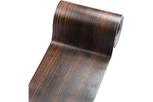 GIFTMEET Deep Brown Wood Repair Tape - 4" X 32 ft, Adhesive for Mirrors, Furniture, Wallpaper, Floor, Bathroom, Cabinets, Windows - 1 Roll