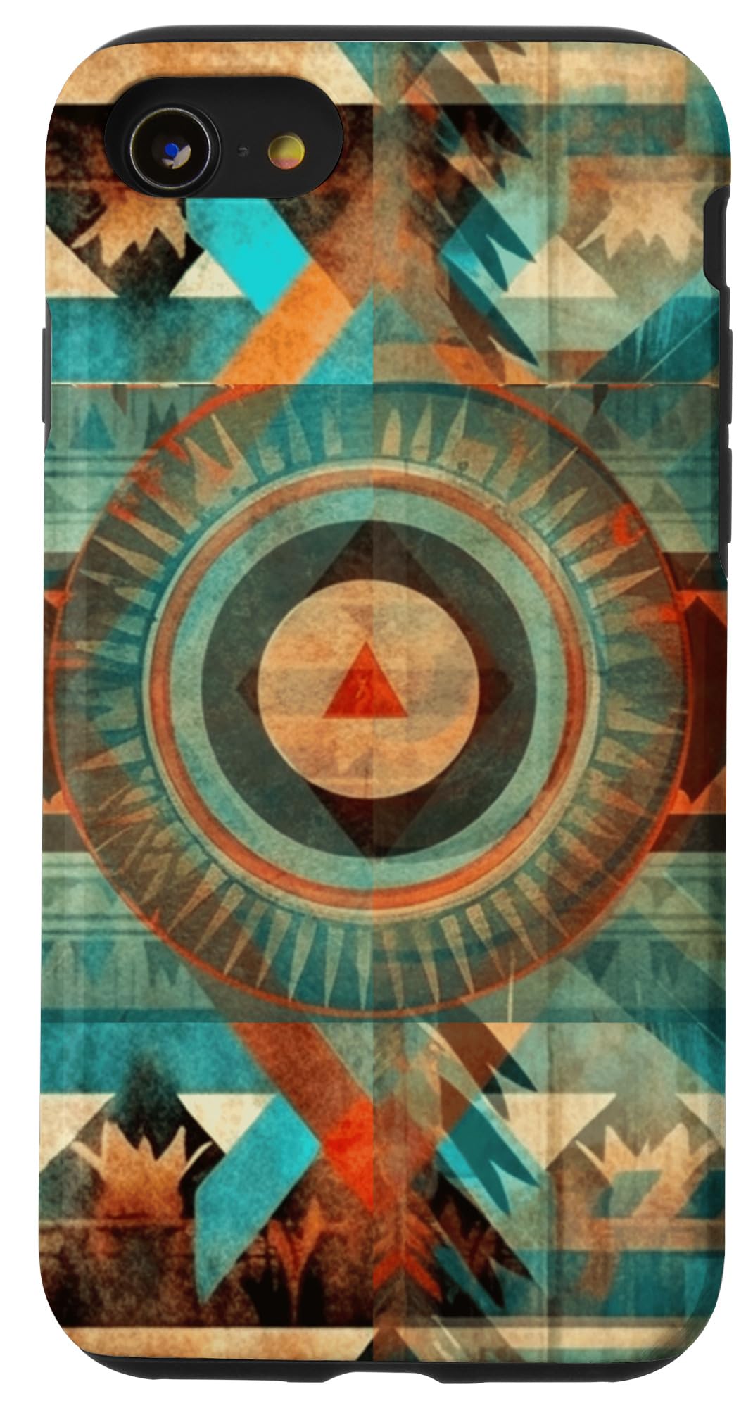 iPhone SE (2020) / 7 / 8 Western Style Native American Tribal Aztec Indian Pattern Case